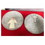 43 - ANGEL MEMORIAL STONE PLAQUES