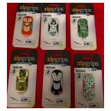 43 - NOVELTY ZIPGRIPS PHONE STANDS