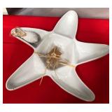 43 - CERAMIC STARFISH SERVING TRAY