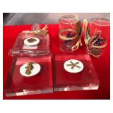 43 - COASTAL GLASS DECOR ACCENTS