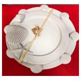43 - LARGE CERAMIC SHELL SERVING PLATTER