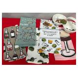 43 - KITCHEN TOWELS,CERAMIC DISHWARE AND MORE(C213