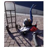 F - DOLLY, CARPET CLEANER, LEAF BLOWER (G74)