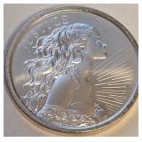 S - .999 1 TROY  OZ. SILVER  DOLLAR(7)
