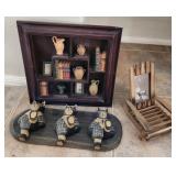 F - THREE PIECES VINTAGE COLLECTIBLES (K60)