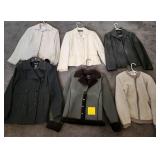 F - MIXED LOT OF WOMEN'S JACKETS (R41)