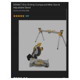 F - DeWALT MITER SAW WITH STAND & MORE (Y6)