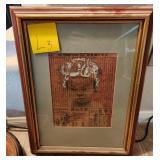 F - FRAMED ART 12X15' (L3)