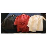 F - THREE PIECES WOMEN'S JACKETS SMALL (R3)