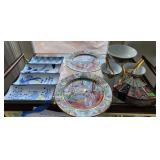 K - COLLECTIBLE PLATES & BOWLS