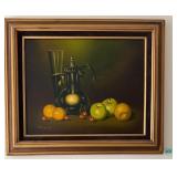 K - FRAMED OIL PAINTING BY ANTHONY FRANZIA