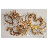 K - DRAGON WALL DECOR 18X30'