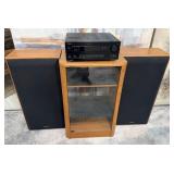 11 - PIONEER RECEIVER, SPEAKERS, STAND