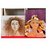 11 - TWO PIECES ORIGINAL ART 28X22' (S18)