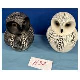 11 - OWL 7 ' FIGURINES(H32)
