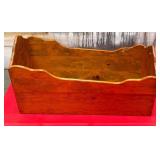 357 - VINTAGE HAND CRAFTED DOLL CRADLE (W15)