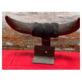 357 - MOUNTED COWHORNS(W62)