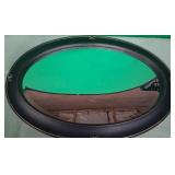 11 - OVAL WALL MIRROR FRAMED 31X21' (L101)