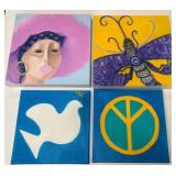 11 - FOUR PIECES ORIGINAL ART (S43)