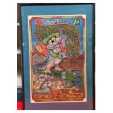 11 - 1986 HORNY TOAD RACE POSTER FRAMED 36X24' (S1