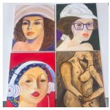 11 - FOUR PIECES ORIGINAL ART (S44)