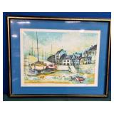 11 - PIERRE JACQUOT LTD ART FRAMED 24X29'