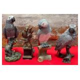 357 - PARROT FIGURES LOT(W51)