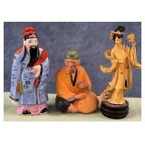 11 - THREE COLLECTIBLE FIGURINES (P122)