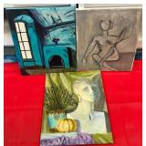 11 - THREE PIECES ORIGINAL ART (S49)