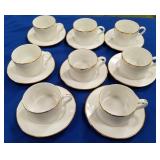 11 - STRAWBERRY STREET CUPS & SAUCERS (G49)