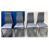 11 - LOT OF FOUR MATCHING CHAIRS