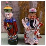 11 - TWO VINTAGE CHINESE PORCELAIN FIGURES (P25)