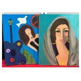 11 - TWO PIECES ORIGINAL ART 30X24' (S20)