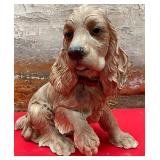 357 - COCKER SPANIEL RESIN FIGURE(W43)