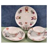 11 - SIX PIECES COLLECTIBLE DISHWARE (P102)