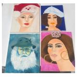 11 - FOUR PIECES ORIGINAL ART (S45)