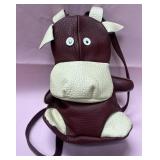 314 - LEATHER COW BACKPACK PURSE (18)
