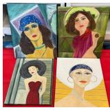 11 - FOUR PIECES ORIGINAL ART (S51)