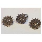 700 - ANTIQUE FRENCH .950 SILVER THREE-PIECE SET