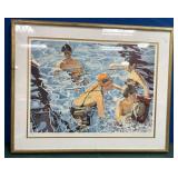 11 - FRAMED ART 31X37'