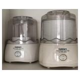 M - CUISINART YOGURT/ICE CREAM/SORBET MAKERS (L49