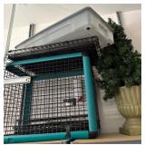 M - PLANTER POT, FAUX PLANT, PET CRATE (G29)