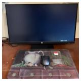 M - HP 27" MONITOR, MOUSE, MOUSEPAD (R10)