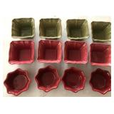 M - STONEWARE & ZRIKE BOWLS (L31)