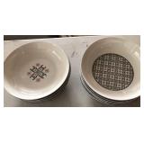 M - LOT OF SIGNATURE BOWLS (L28)