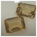 4.16CT CITRINE GEMSTONES