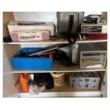 M - CASSETTE PLAYER, POWER TOOLS, PROPANE TORCH