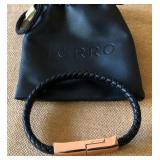 M - TORRO BRAIDED LEATHER BRACELET (J73)