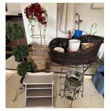 M - PLANT STANDS, CANDLE HOLDERS, FAUX TOPIARY