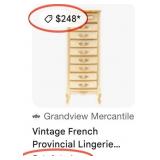 M - NINE-DRAWER LINGERIE CHEST (C2)